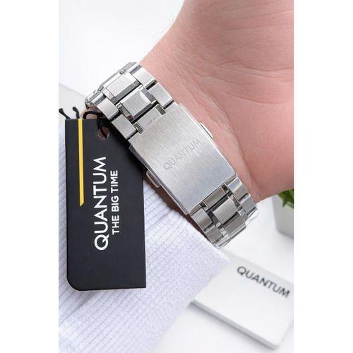 Quantum Sapphire Camlı İtalyan Bileklik Hediyeli 2 Yıl Garantili 10 Atm Erkek Kol Saati 1122.351