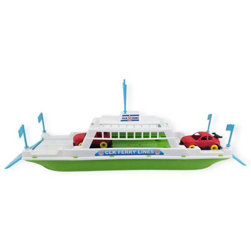 Feribot Araç Taşııyan Gemi 45 cm - Yeşil
