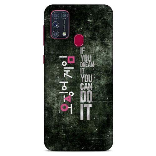 Samsung Galaxy M31 Uyumlu Kılıf Squid Game (35) Fit Design Kılıf Shou