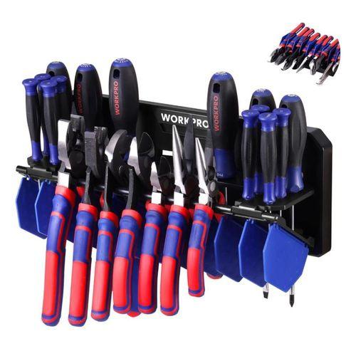 WORKPRO WP433073 Çok Amaçlı El Aleti Duvar Askı/Depolama Rafı