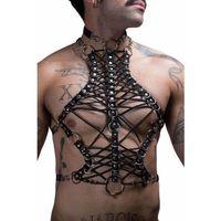 Erkek Lastik Göğüs Harness - Brfm192