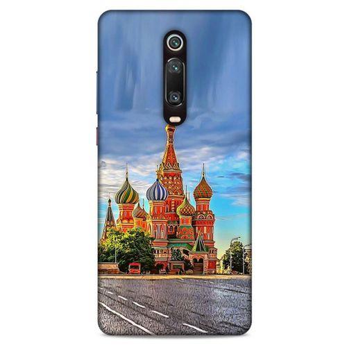 Xiaomi Mi 9T Kılıf Dünya Mimarisi (22) Tam Koruma Kılıfı Aziz Vasil Rusya