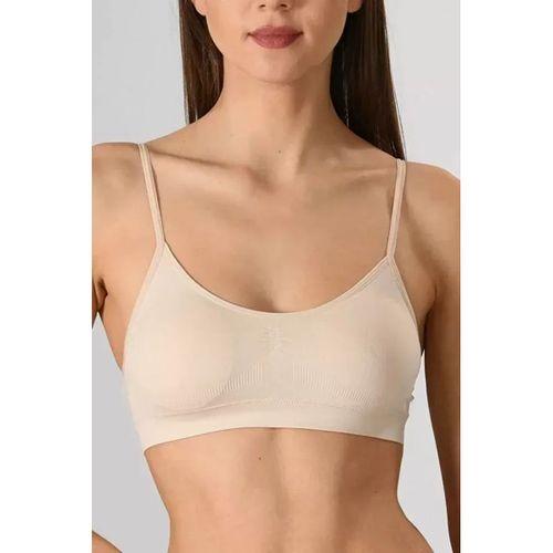 Kadın Ince Askılı Pedli Büstiyer Yarım Atlet Sütyen 3'lü Set.