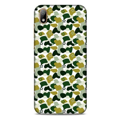 Kamuflaj 98 Huawei Y5 2019 Kılıf Silikon Kapak