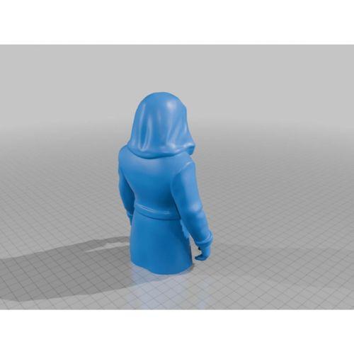 Çeyrek Ölçekli Perili Kapüşonlu İskelet MineeForm FDM 3D Baskı STL Dosyası (Bu ürün Sadece Plastik parçadır - Almadan Önce Soru Sorabilirsiniz)