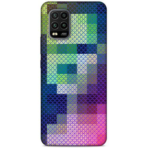 Lopard Xiaomi Mi 10 Lite Uyumlu Kılıf PiXel (16) Kalın Kılıf Kare
