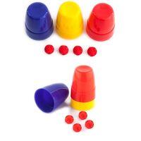 Renkli Kupalar ve Toplar Sihirbazlık Seti - Başlangıç Seviyesi Sihir Malzemesi