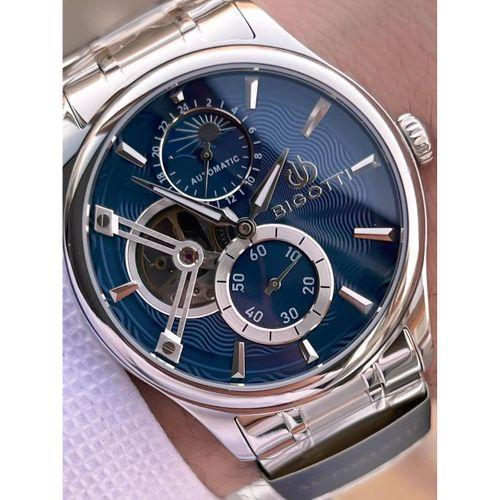 Bigotti Otomatik Ve Kurmalı Çelik Karatma Ve Renk Atma Yapmaz 5 Atm Erkek Kol Saati EBG.10683.3