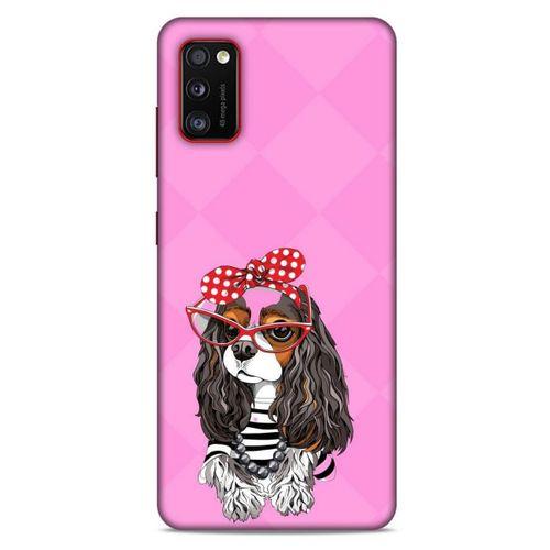 Animax Kurdelalı Spaniel Samsung Galaxy A41 Kılıf Desenli Silikon