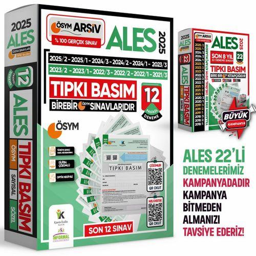 2026 DGS-ALES Tıpkı Basım Ösym Çıkmış Soru Deneme Paketi 26lI (12+14) Dijital Çözümlü
