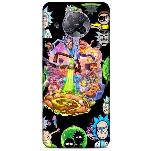 Xiaomi Redmi K30 Pro Uyumlu Kılıf Rick And Morty (39) Liquid Crystal Kılıf Shadow Council