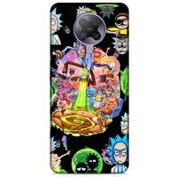 Xiaomi Redmi K30 Pro Uyumlu Kılıf Rick And Morty (39) Liquid Crystal Kılıf Shadow Council