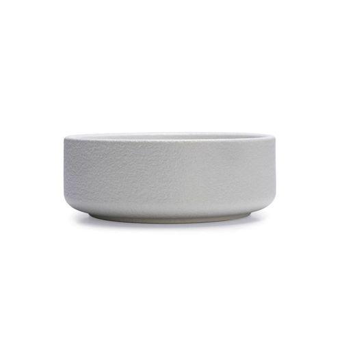 Beeztees DBL Köpek Mama Su Kabı, Seramik, Mat Beyaz, 13,5cm, 500ml