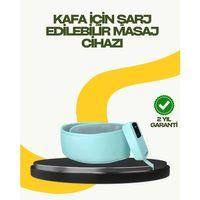 Isıtmalı Baş Masaj Aleti Rahatlatıcı Ve Stres Giderici Tasarım