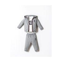 U.S.Polo U.S. Polo 3lü Takım USB2875 Gri Melanj