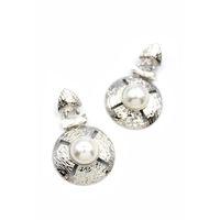 Metal Küpe - Gümüş