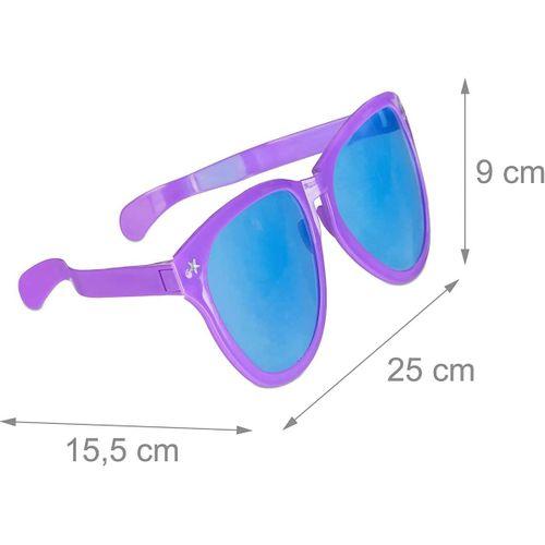 Büyük Parti Gözlüğü Rengarenk 12 Adet