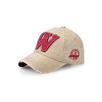 W model | %100 Pamuk Yıkamalı W Harfli Kep Şapka