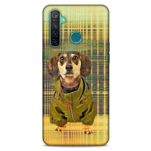 Oppo Realme 5 Pro Kılıf Köpek Kıyafetleri (35) Fit Design Kılıf Beagle Palto