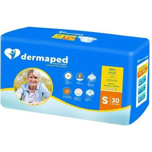 Dermaped Yetişkin Hasta Bezi Bel Bantlı S Beden 30 Adet ( Süper Emici )