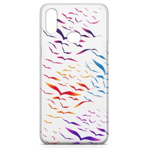 Samsung Galaxy A10s Kılıf Göç Zamanı Arka Kapak Koruma Desenli Full Koruyucu