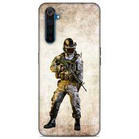 Lopard Oppo Realme 6 Pro Uyumlu Kılıf GameX (21) Koruyucu Kapak Soldier