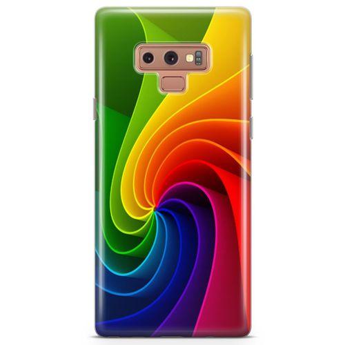 Samsung Galaxy Note 9 Kılıf Rüzgar Gülü Arka Kapak Koruma Desenli Full Koruyucu