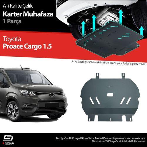 Toyota Proace Cargo 1.5 Çelik Karter Muhafaza Koruma 2018 Üzeri