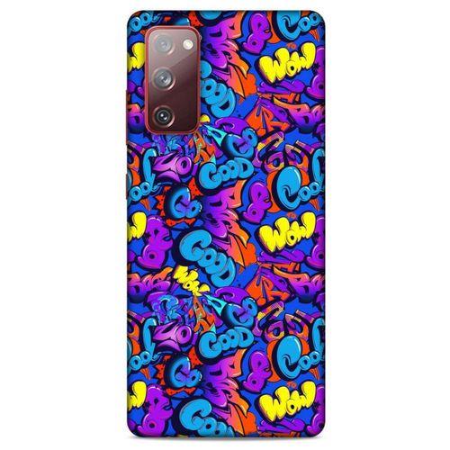 Graffitix (20) Desenli Silikon Kapak Samsung Galaxy S20 Fe Kılıf