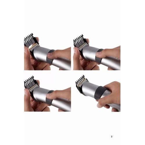 Yeni Nesil Profesyonel Şarjlı Saç Sakal Tıraş Makinesi Ayarlanabilir 4 Taraklı