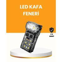 Kamp Ve Outdoor İçin Led Far 10 Saat Pil Sensörlü Manyetik