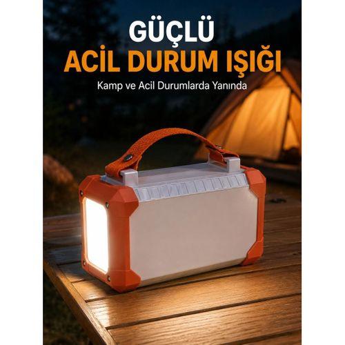 4 Entegre Kablolu 60000 Mah Taşınabilir Powerbank Dijital Ekranlı 22.5w Hızlı Şarj Destekli Çoklu Çıkışlı