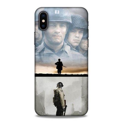 Lopard Apple Iphone X Uyumlu Kılıf IMDB Film (23) Ultra Koruma Kılıfı Er Ryan'ı Kurtarmak