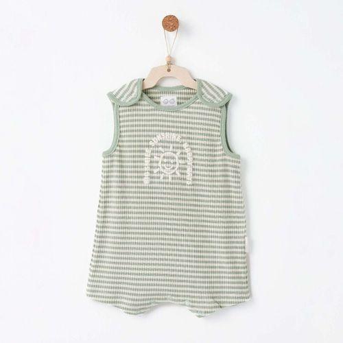 Andywawa AC26670 Bamboo Striped Tulum Green