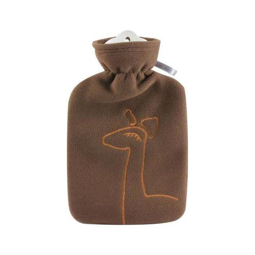 Germany Sıcak Su Torbası Desenli Kılıflı Kahverengi