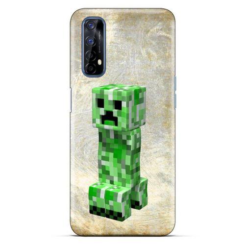 Lopard Oppo Realme 7 Uyumlu Kılıf PiXel (38) Neo Hybrid Kılıf Creeper 3D