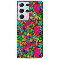 Lopard Samsung Galaxy S21 Ultra Uyumlu Kılıf Graffitix (42) Rugged Armor Kılıf