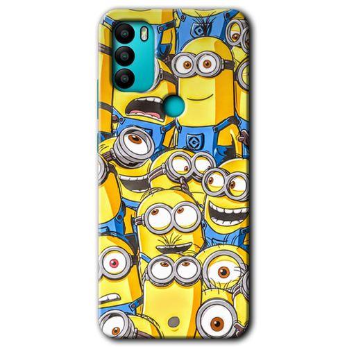 General Mobile GM 21 Plus Kılıf HD Desen Baskılı Arka Kapak - Minion Ordusu