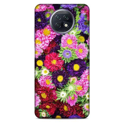 Lopard Xiaomi Redmi Note 9T Uyumlu Kılıf Bahar (43) Thin Fit Kılıf Çiçek Buketi