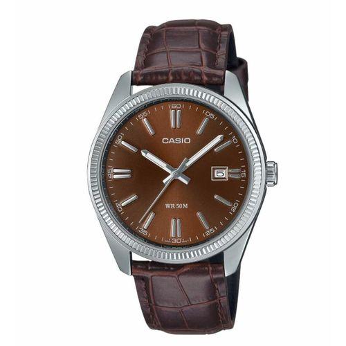 Casio MTP-1302PL-5AVDF Quartz Deri Kahverengi 39 mm Erkek Kol Saati