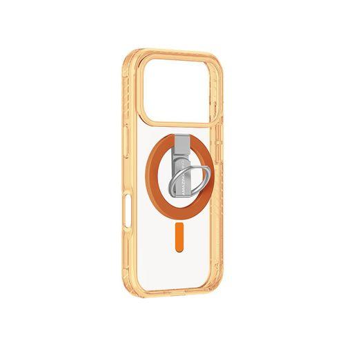 Apple iPhone 17 Pro Max Kılıf M-safe Şarj Özellikli Yüzük Standlı Amazingthing Titan Pro Serisi Kapak