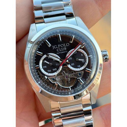 JG.Polo Club Otomatik Mekanizma İtalyan Tasarım Bileklik 5Atm Suya Dayanıklı Erkek Kol Saati 04102.1