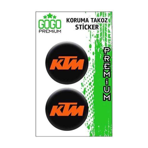 KTM Ktm Koruma Takozu 4X4 İkili Damla Sticker