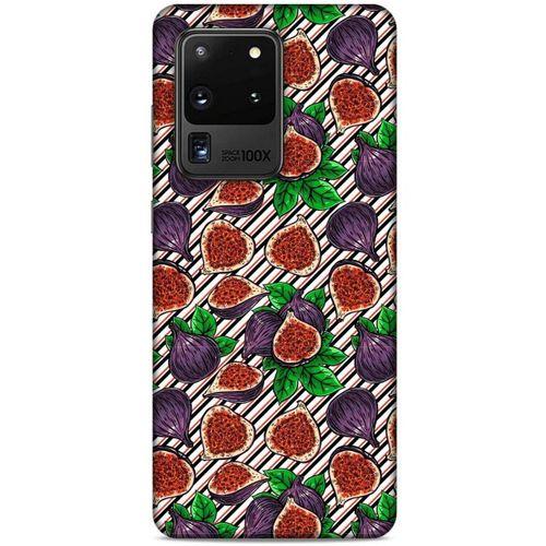 Frutix İncir 03 Samsung Galaxy S20 Ultra Kılıf Desenli Silikon