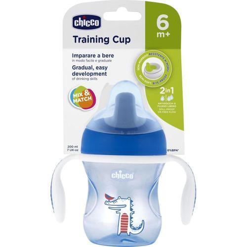Chicco Yarı Yumuşak Uçlu Alıştırma Bardağı 6 Ay+ Kız