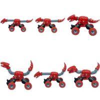 Uzayan Dinazor Arabalar 18 cm - Kırmızı