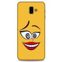 Emojix (79) Samsung Galaxy J6 Plus Kılıf Silikon Kapak Desenli