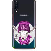 Zoologix (100) Samsung Galaxy A9 2018 Şeffaf Kılıf Silikon Desenli