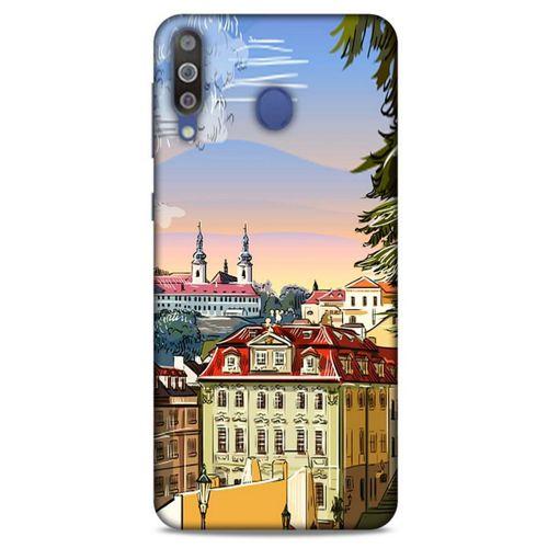 Cityx (46) Samsung Galaxy M30 Kılıf Silikon Kapak Desenli