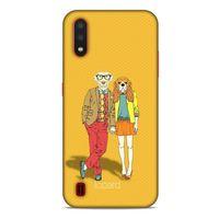 Samsung Galaxy A01 Kılıf FunnyMaX (13) Silikon Kap Turuncu
